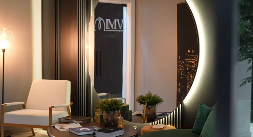 Recepção do IMV — Instituto Medicina de Vanguarda, em Florianópolis